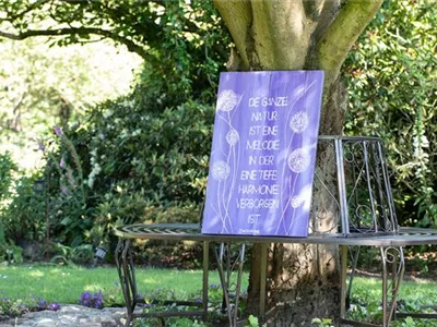 Gartendekoration sorgt für das gewisse Etwas